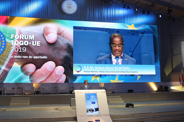 1er forum Togo-Ue : plus de 852 milliards FCFA de promesses fermes