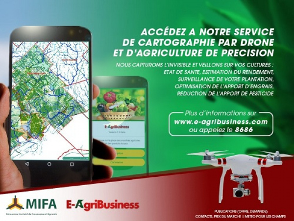 To modernize farming in Togo, E-agribusiness will deploy 125 agricultural drones