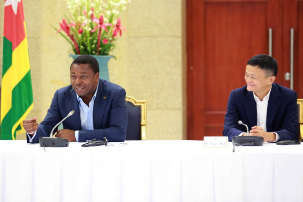 Chinese tycoon Jack Ma says he will help boost e-payment in Togo