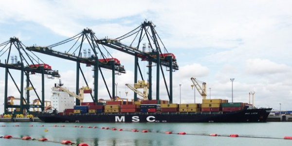Transshipments at the port of Lomé grew almost 50 fold since 2012