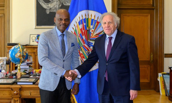 Organization of American States: Togolese Minister Robert Dussey meets SG, Luis Almagro